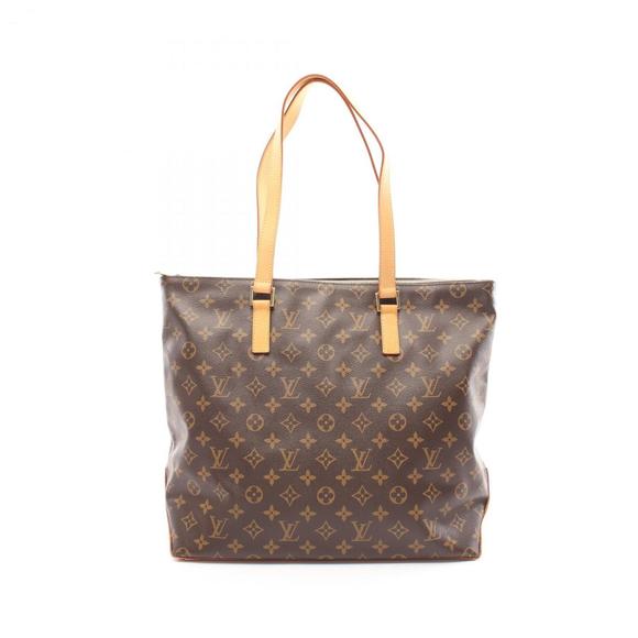 LOUIS VUITTON Brown Monogram Leather Tote Bag - Picture 1 of 11